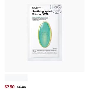 🖤5/$25 Dr. Jart+ Soothing Hydra Solution Mask